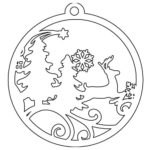 медальон с оленем